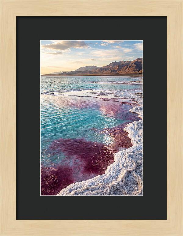Tranquil Reflections At Great Salt Lake