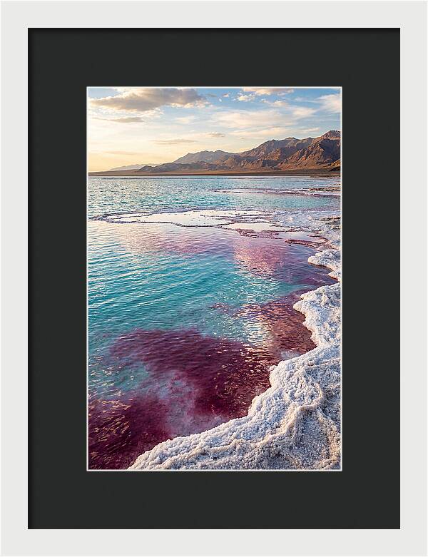 Tranquil Reflections At Great Salt Lake