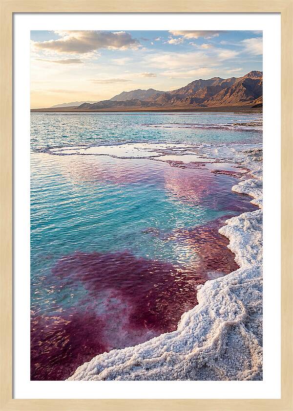 Tranquil Reflections At Great Salt Lake