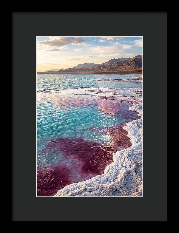 Tranquil Reflections At Great Salt Lake