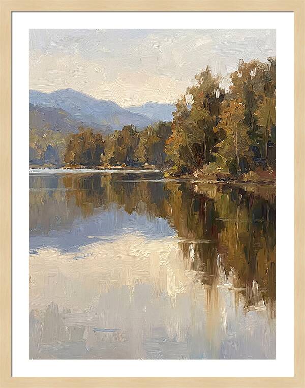 Tranquil Reflections At Mirror Lake