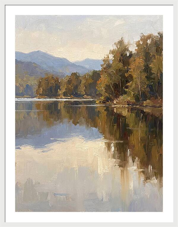 Tranquil Reflections At Mirror Lake