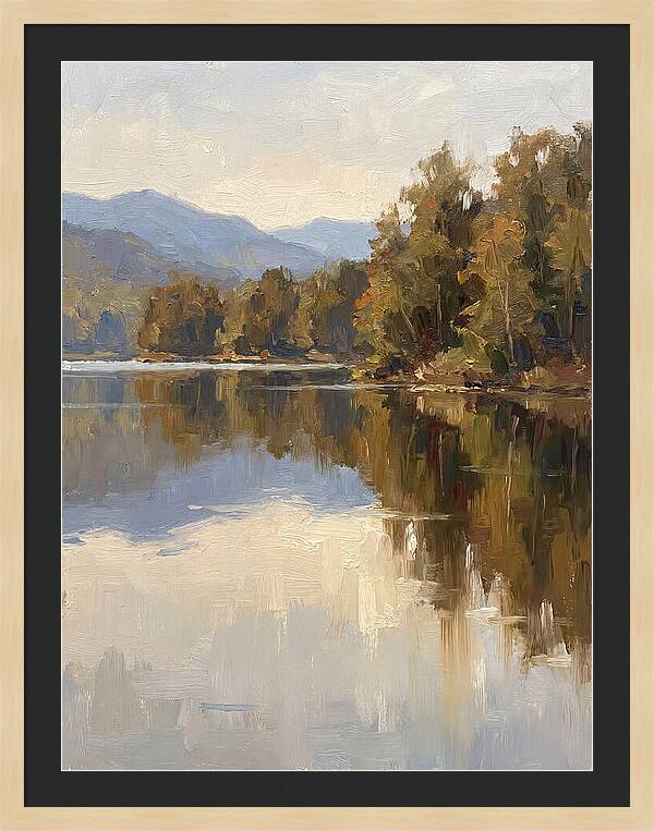 Tranquil Reflections At Mirror Lake