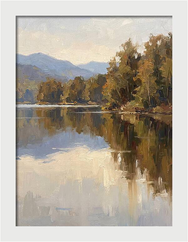 Tranquil Reflections At Mirror Lake