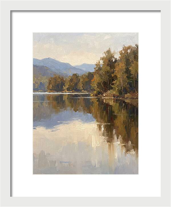 Tranquil Reflections At Mirror Lake