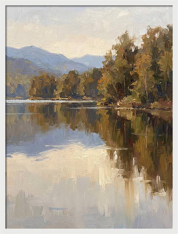 Tranquil Reflections At Mirror Lake