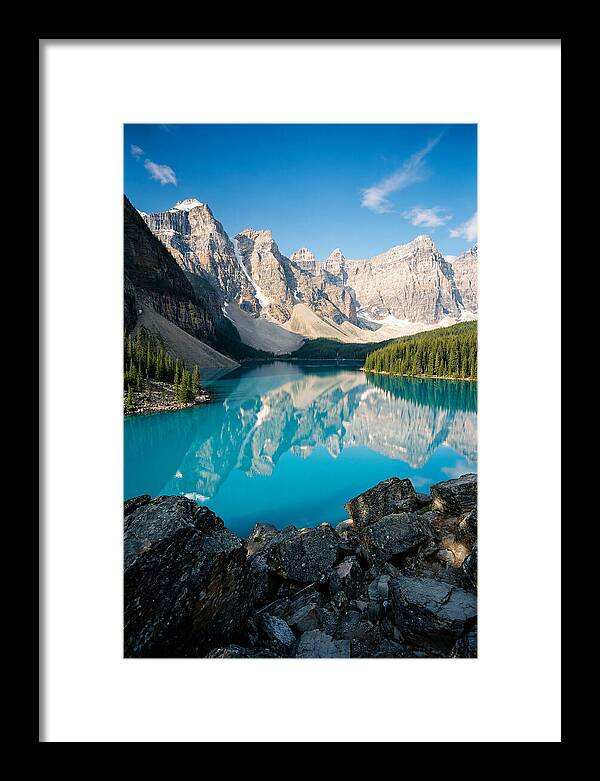 Tranquil Reflections At Moraine Lake