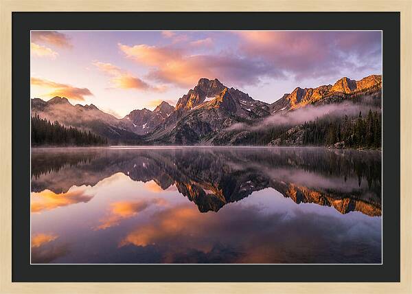 Tranquil Reflections At Sawtooth Lake