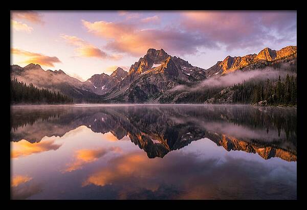 Tranquil Reflections At Sawtooth Lake