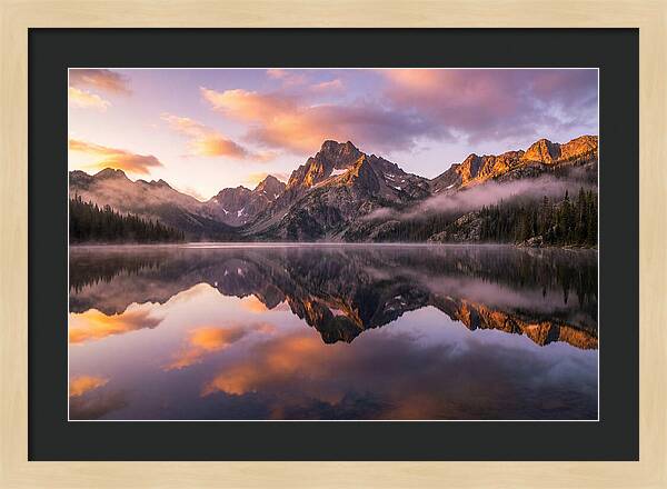 Tranquil Reflections At Sawtooth Lake