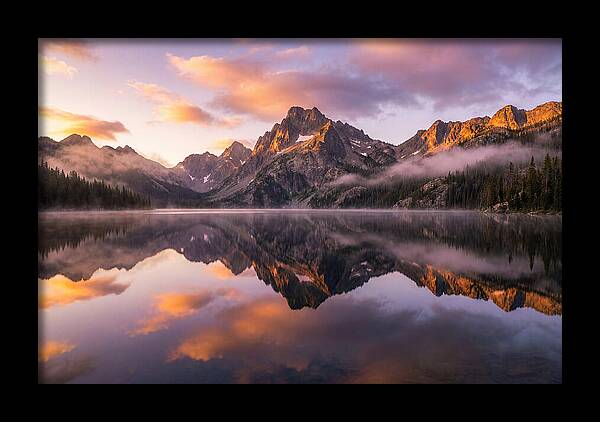 Tranquil Reflections At Sawtooth Lake