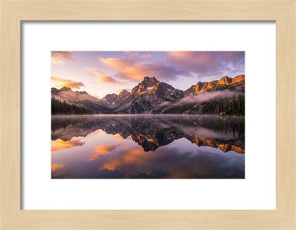 Tranquil Reflections At Sawtooth Lake