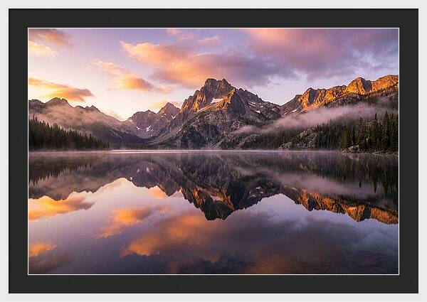 Tranquil Reflections At Sawtooth Lake