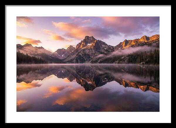 Tranquil Reflections At Sawtooth Lake