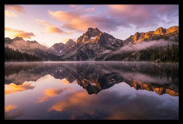 Tranquil Reflections At Sawtooth Lake
