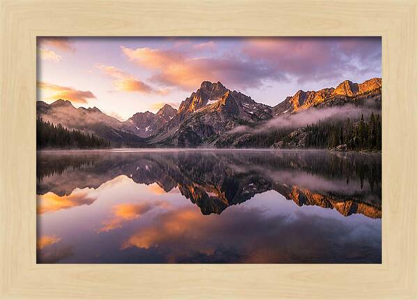 Tranquil Reflections At Sawtooth Lake