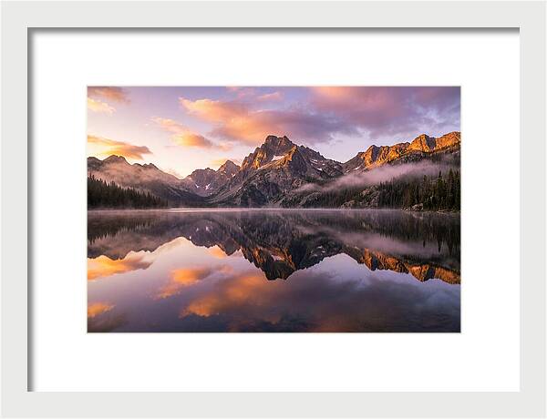 Tranquil Reflections At Sawtooth Lake
