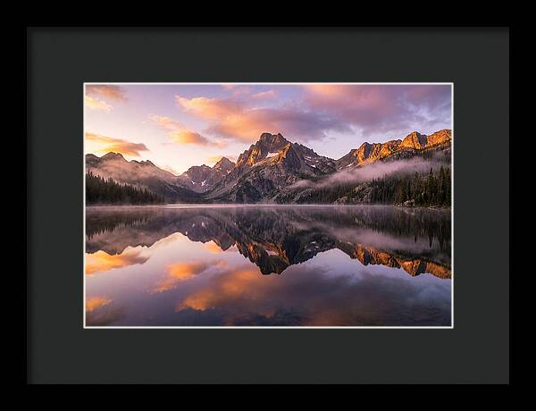 Tranquil Reflections At Sawtooth Lake