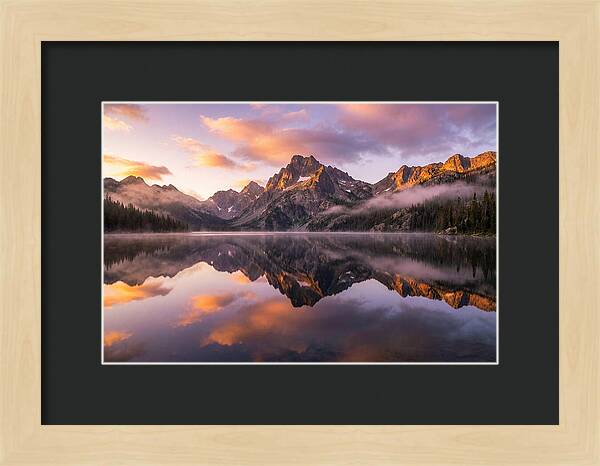Tranquil Reflections At Sawtooth Lake