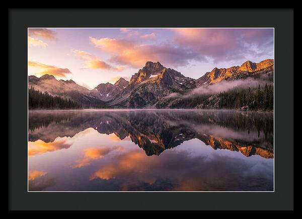 Tranquil Reflections At Sawtooth Lake