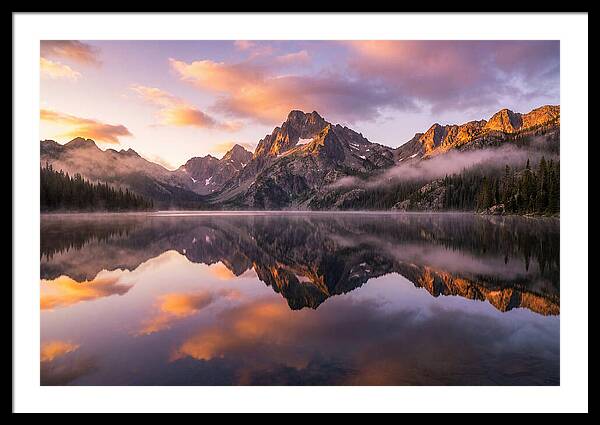 Tranquil Reflections At Sawtooth Lake