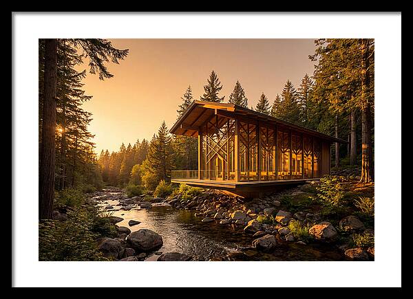 Tranquil Reflections At Thorncrown Chapel