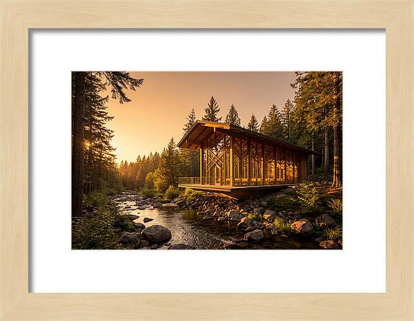 Tranquil Reflections At Thorncrown Chapel
