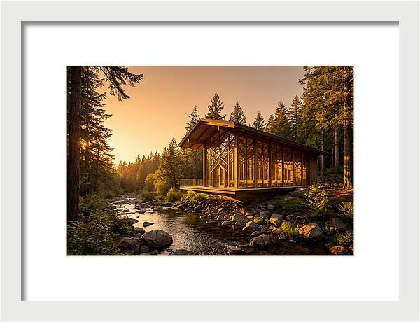 Tranquil Reflections At Thorncrown Chapel