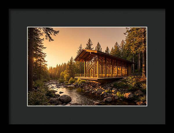 Tranquil Reflections At Thorncrown Chapel