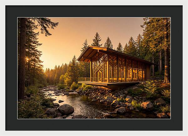 Tranquil Reflections At Thorncrown Chapel