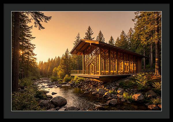 Tranquil Reflections At Thorncrown Chapel
