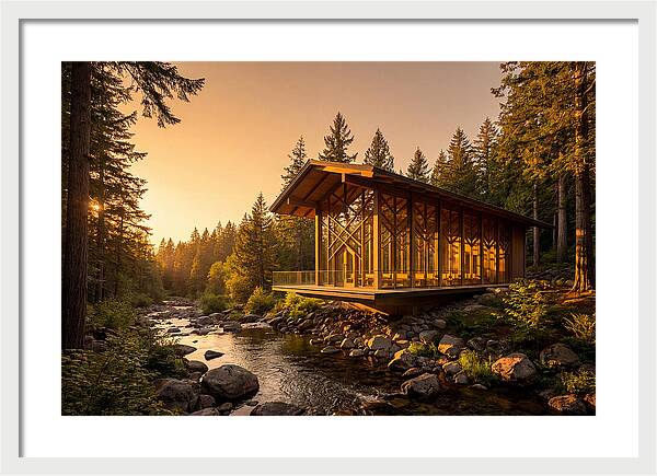Tranquil Reflections At Thorncrown Chapel