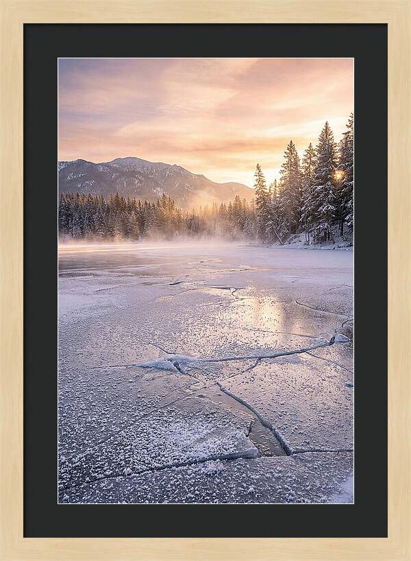 Tranquil Reflections At Twilight