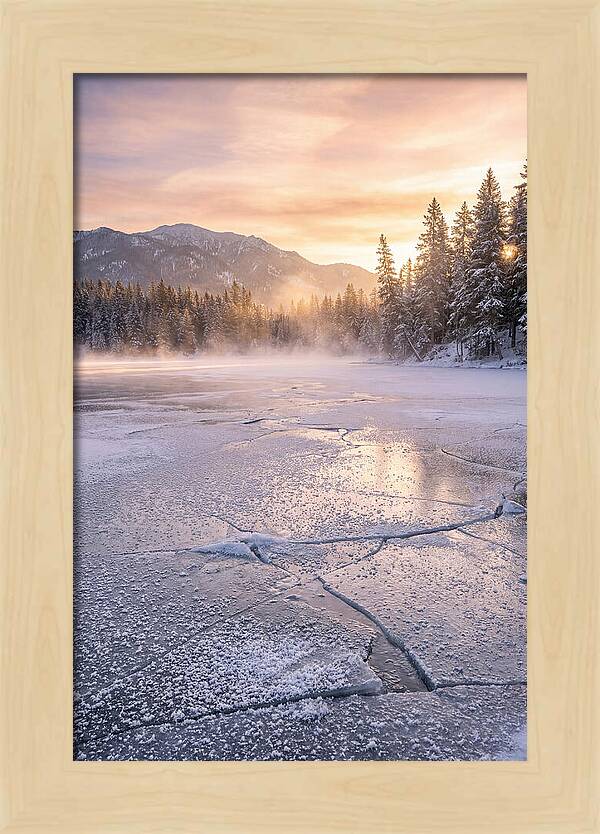 Tranquil Reflections At Twilight