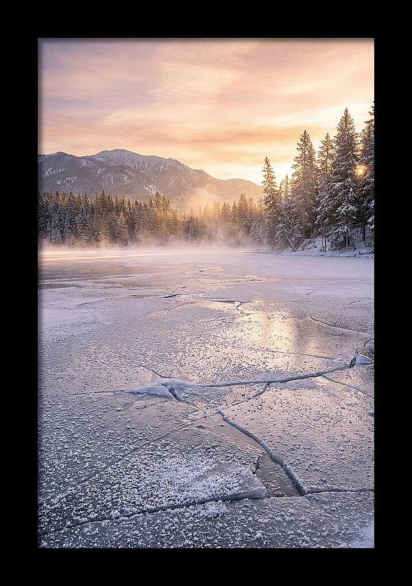 Tranquil Reflections At Twilight