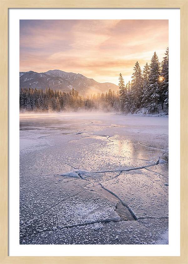 Tranquil Reflections At Twilight