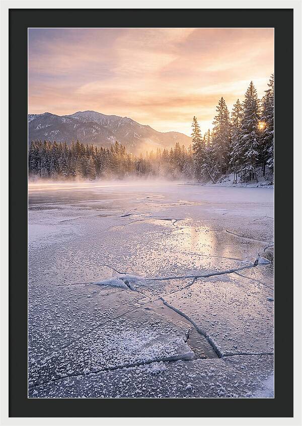 Tranquil Reflections At Twilight