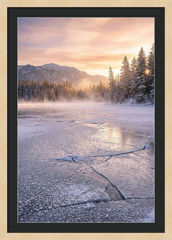 Tranquil Reflections At Twilight