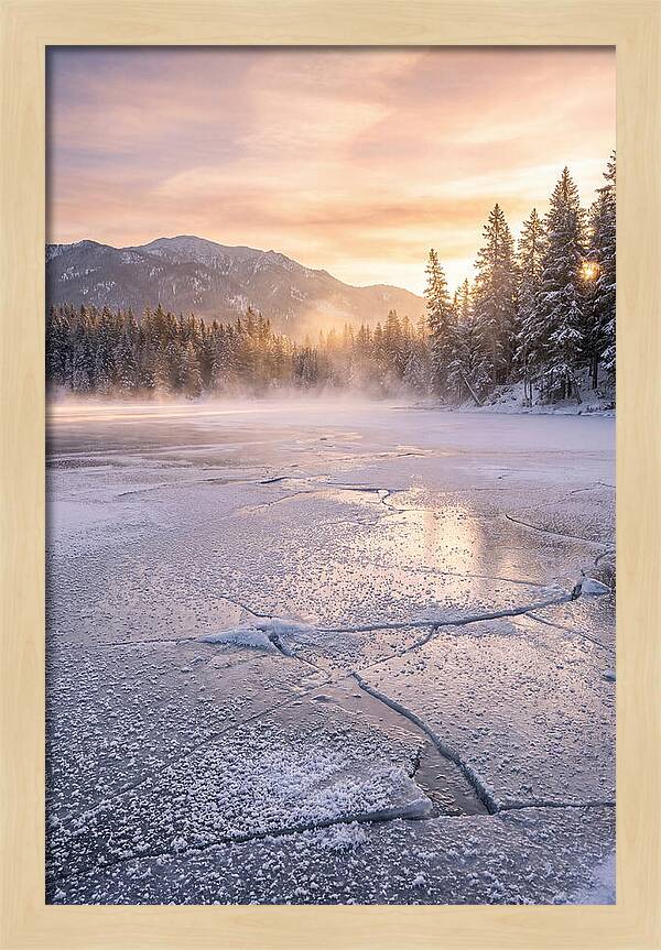 Tranquil Reflections At Twilight
