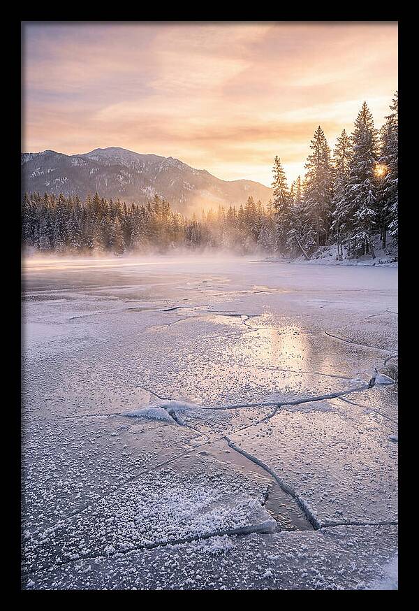 Tranquil Reflections At Twilight