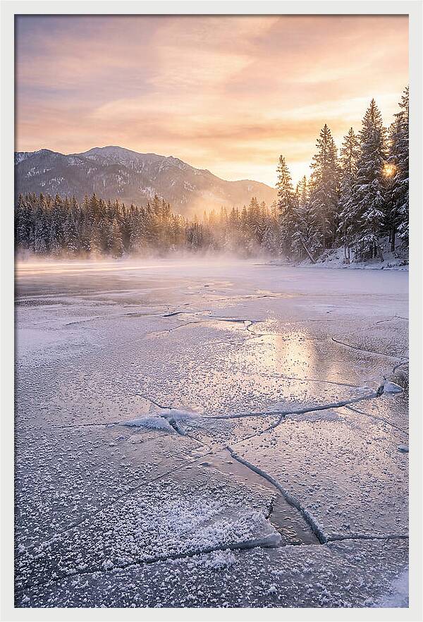 Tranquil Reflections At Twilight