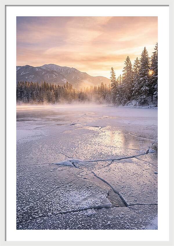 Tranquil Reflections At Twilight