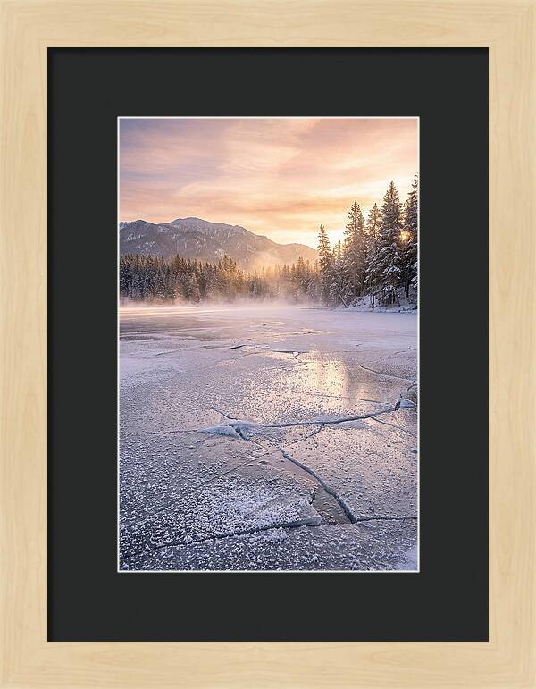 Tranquil Reflections At Twilight