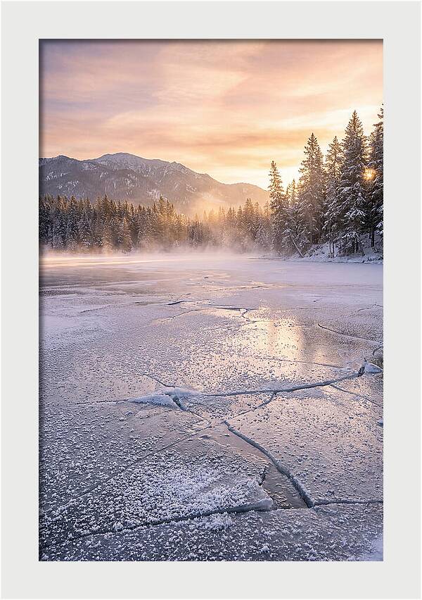 Tranquil Reflections At Twilight