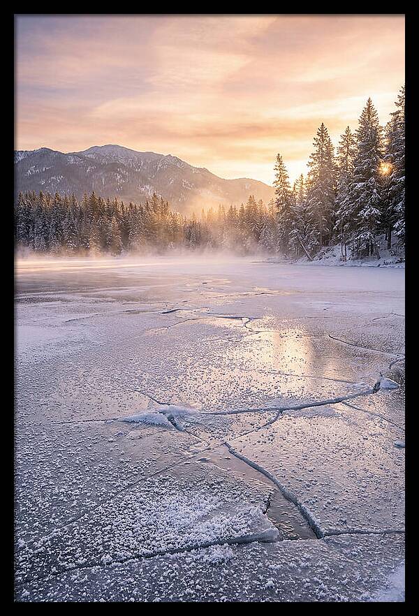 Tranquil Reflections At Twilight