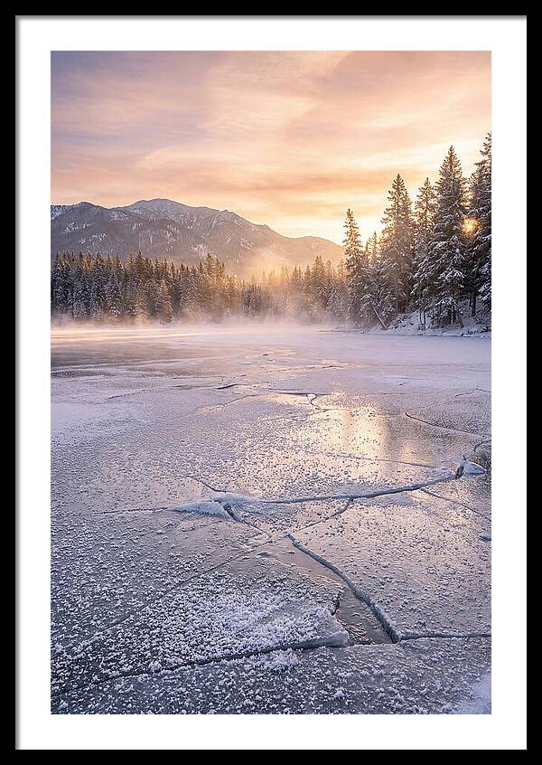 Tranquil Reflections At Twilight