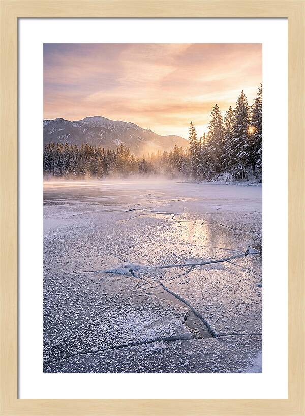 Tranquil Reflections At Twilight