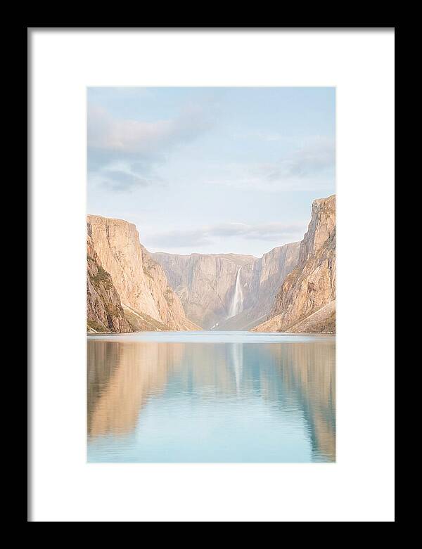 Tranquil Reflections At Western Brook Pond