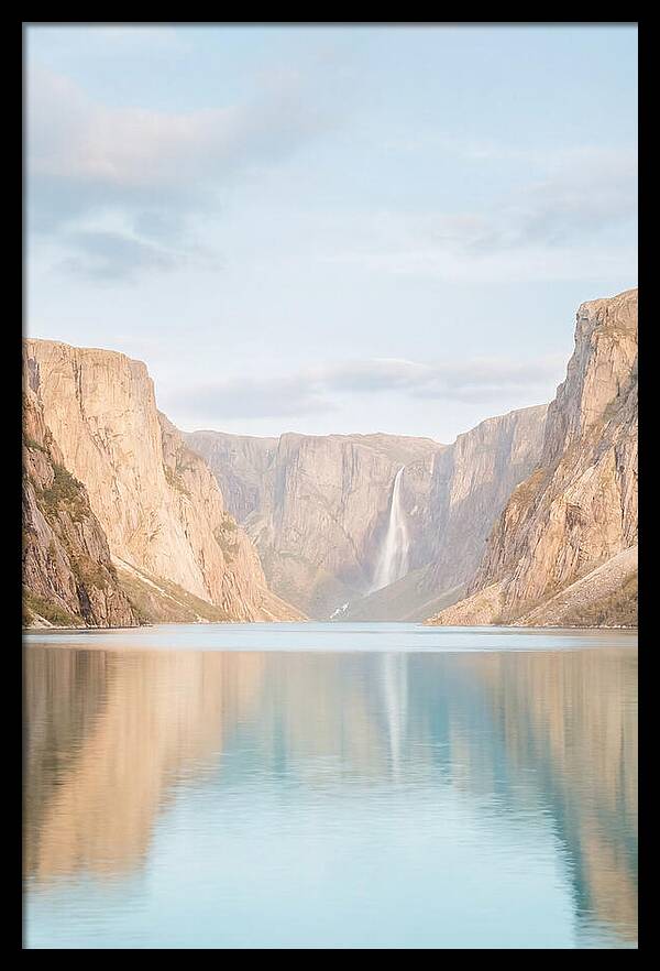 Tranquil Reflections At Western Brook Pond