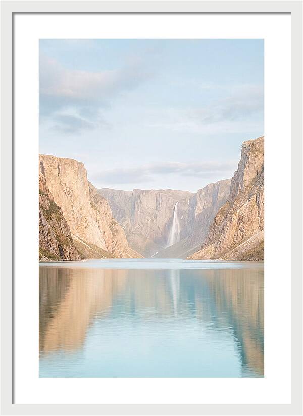 Tranquil Reflections At Western Brook Pond